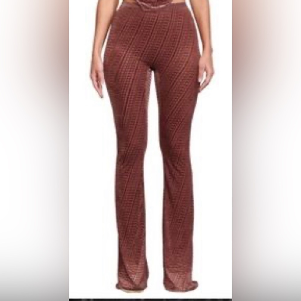 Skims logo lounge /out flare pants super soft